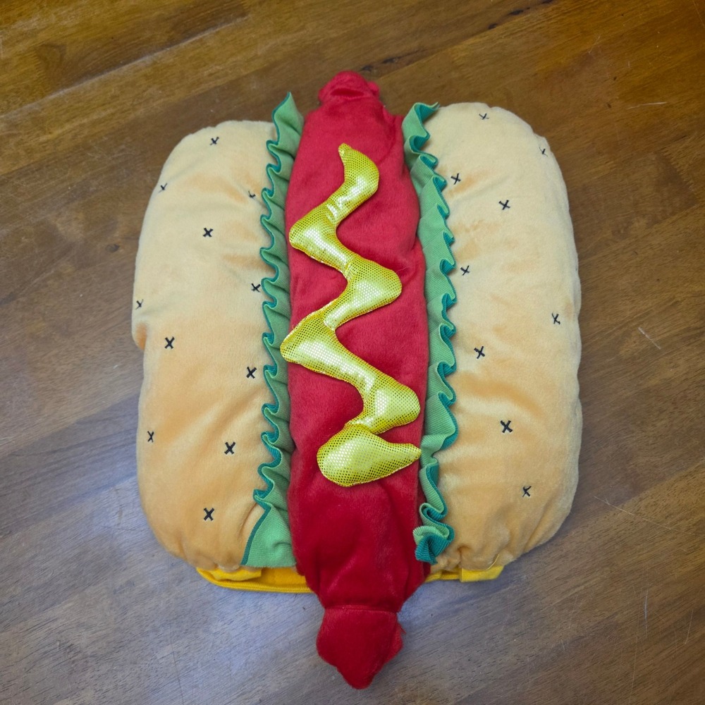 Thrills &‎ Chills Collection Hot Dog Pet Dog Cat Costume Medium Weiner Halloween